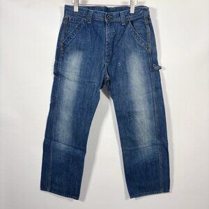 Vintage Polo Jeans Co. Ralph Lauren Carpenter Jeans Baggy Y2K - 32x30